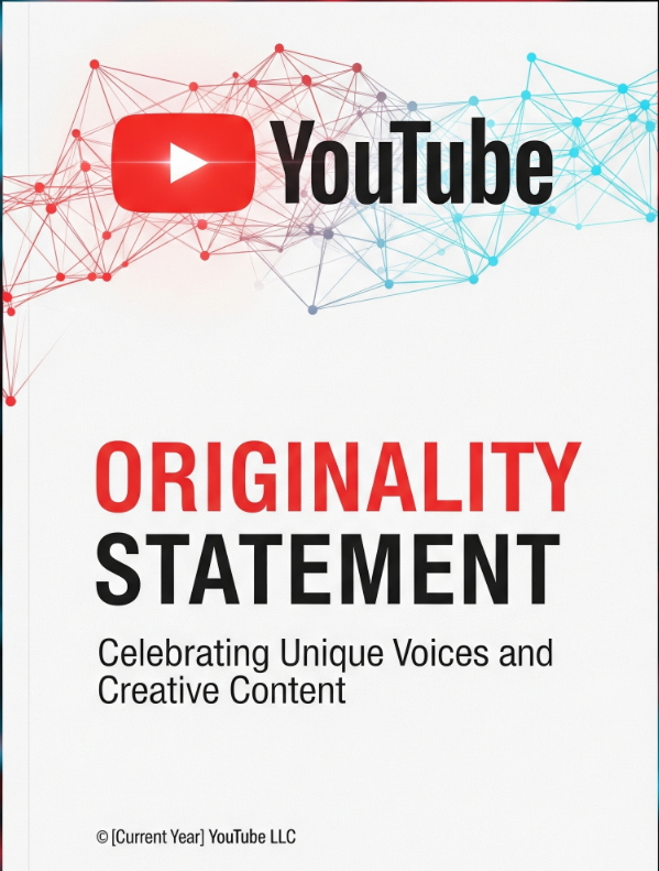 YouTube 原創性說明